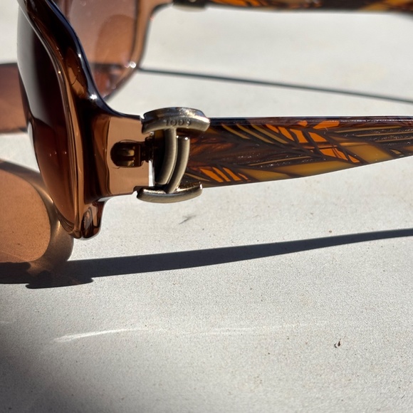 Tod’s 100% authentic sunglasses made in Italy logo tortoise BROWN HAVANA WOMEN\'S main image 4